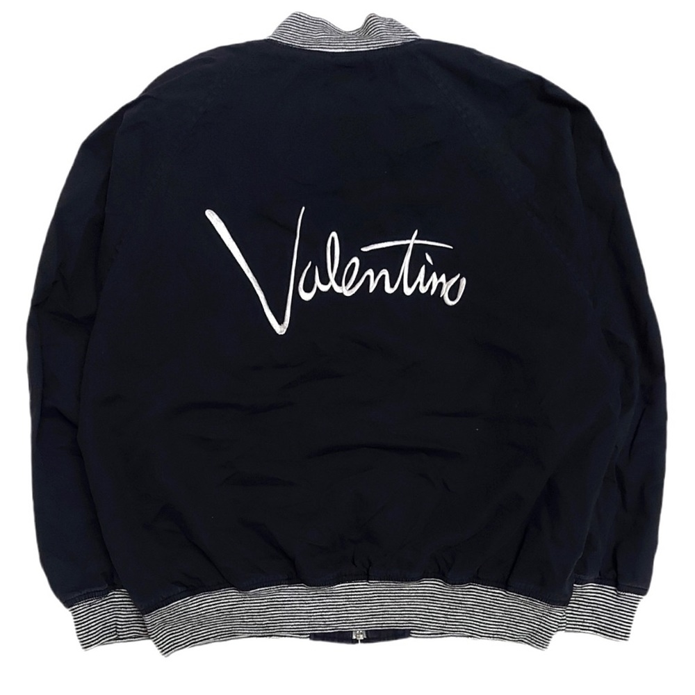 RARE VINTAGE VALENTINO EMBROIDERED SPELLED OUT JACKET